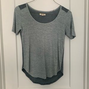 Madewell color block tee